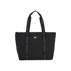 Tommy Hilfiger Essential Tote-Bag mit Logomuster - schwarz (BDS)