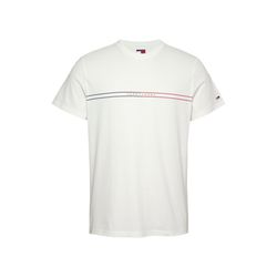 Tommy Jeans T-Shirt mit Logo - weiß (YBL)