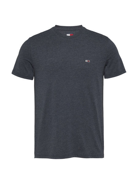 Tommy Jeans Meliertes Extra Slim Fit T-Shirt - blau (C1G)