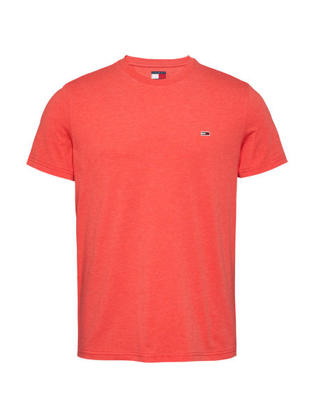 Tommy Jeans Meliertes Extra Slim Fit T-Shirt - orange (SN6)
