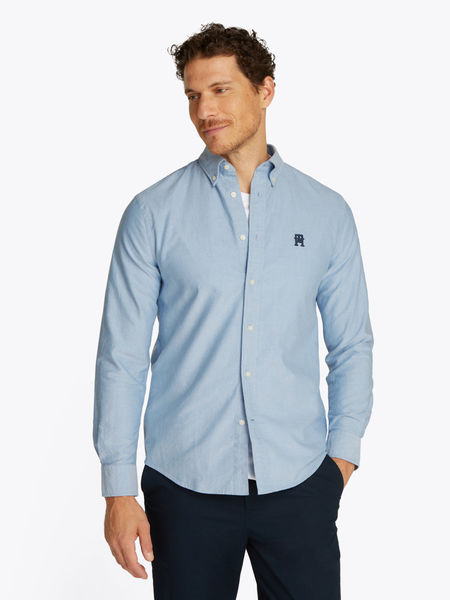 Tommy Hilfiger Oxford Hemd - blau (0GZ)