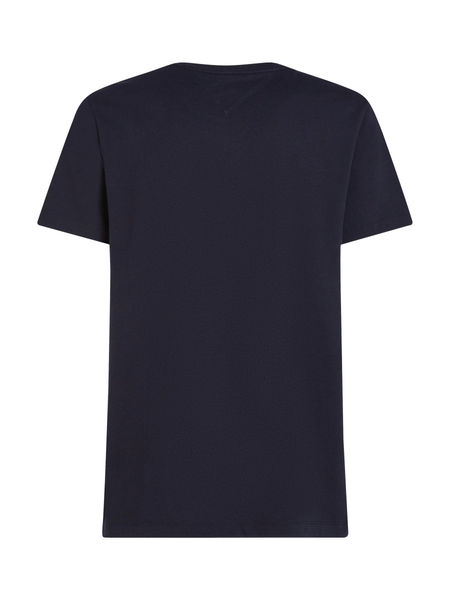 Tommy Hilfiger Regular Fit T-Shirt mit Brusttasche - blau (DW5)
