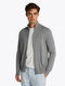 Tommy Hilfiger Reißverschluss-Pullover mit Mock Neck - grau (P91)