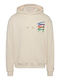 Tommy Jeans Relaxed Fit Hoodie mit Signatur-Logo - beige (AE3)