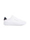 Tommy Hilfiger Court-Sneaker mit Logo - weiß (0LD)