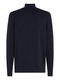 Tommy Hilfiger Reißverschluss-Pullover mit Mock Neck - blau (DW5)