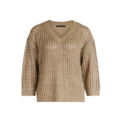 Betty Barclay Openwork sweater - brown (7366)