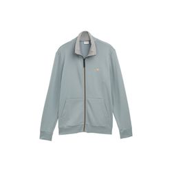 Tom Tailor Sweat jacket with stand-up collar - green (27475)