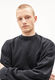 Armedangels Sweatshirt aus Bio-Baumwolle - Emaal Crewneck GMT Dye - schwarz (1441)