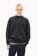 Armedangels Sweatshirt aus Bio-Baumwolle - Emaal Crewneck GMT Dye - schwarz (1441)
