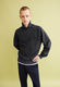 Armedangels Sweatshirt aus Bio-Baumwolle - Emaal Crewneck GMT Dye - schwarz (1441)
