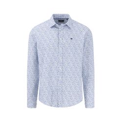 Fynch Hatton Chemise à motif all-over - bleu (685)