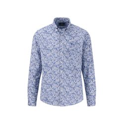 Fynch Hatton Cotton shirt - blue (628)