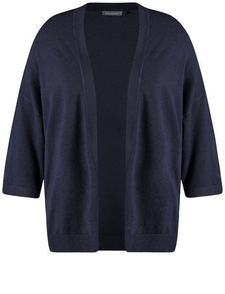 Samoon Cardigan blue (08450) 48