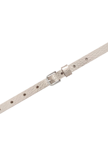 Vanzetti Leather belt - beige (0168)