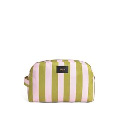 WOUF Große Kosmetiktasche - Cabana - grün/pink (00)