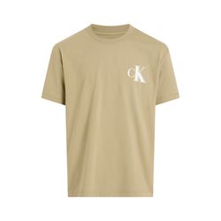 Calvin Klein Lässiges T-Shirt mit Monogramm - beige (HI0)