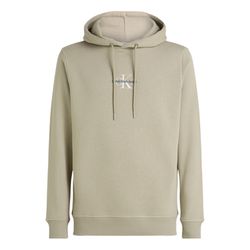 Calvin Klein Jeans Monogram Hoodie - beige/grau (PAH)