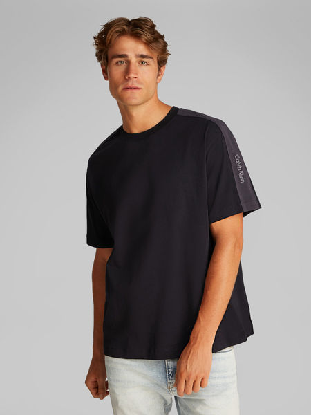Calvin Klein T-Shirt mit Logoband - schwarz (BEH)