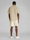 Calvin Klein Kurzarmhemd aus Leinen-Baumwolle - beige (PF0)