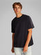 Calvin Klein T-Shirt mit Logoband - schwarz (BEH)