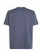 Calvin Klein T-Shirt aus Baumwollstretch mit Badge - grau (PCP)