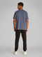 Calvin Klein T-Shirt aus Baumwollstretch mit Badge - grau (PCP)