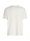 Calvin Klein T-Shirt aus Baumwollstretch mit Badge - weiß (YAS)