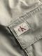 Calvin Klein Jeans Gewaschene Cargo-Shorts - grau (PCZ)