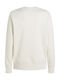 Calvin Klein Sweatshirt aus Baumwollfrottee mit Aufnäher - weiß (YAS)