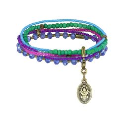 Konplott Armband - Petit Glamour D'Afrique - blau/lila (0040)