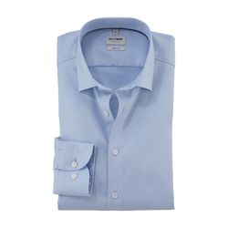 Olymp Body fit : chemise - bleu (11)