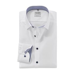 Olymp Business shirt: Body Fit - white (00)