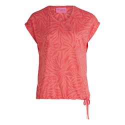So Cosy Shirt mit Knoten - rot (4026)