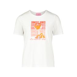So Cosy T-Shirt mit Frontprint - weiß/orange (1940)