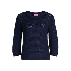 So Cosy Grobstrick-Pullover - blau (8342)