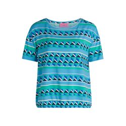 So Cosy T-Shit mit Muster - blau/grün (5801)