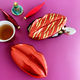 The Cabinet of Curiositeas Teeset - Red Lips  - rot (00)