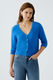 Oui Strickjacke - blau (5386)