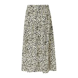 s.Oliver Red Label Rock aus Viskosemix mit Leo-Print - beige (02A2)