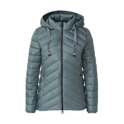 s.Oliver Red Label Quilted jacket with removable hood - blue (6241)