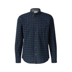 s.Oliver Red Label Regular Fit: Hemd aus Baumwolle mit Button-Down-Kragen - blau (59N0)