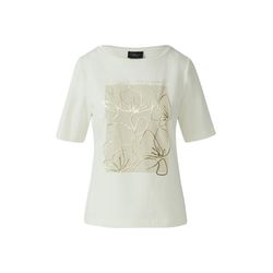 s.Oliver Black Label T-shirt with front print - white (02D2)