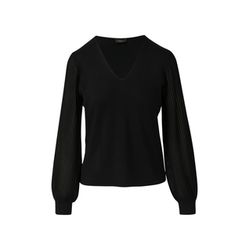 s.Oliver Black Label Fine knit V-neck jumper  - black (9999)