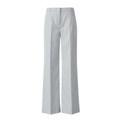 comma Melierte Businesshose   - grau (90W9)