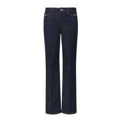 comma Flared Denim mit Zierteil   - blau (59Z9)