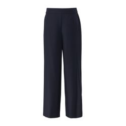 comma Trousers with elastic waistband - blue (5976)
