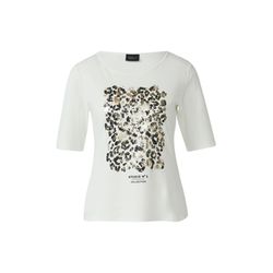 s.Oliver Black Label T-Shirt mit halblangem Arm  - weiß (02D0)