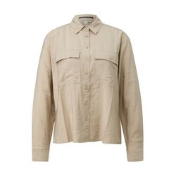 Q/S designed by Viscose mix blouse - beige (8148)
