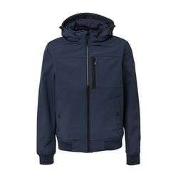 s.Oliver Red Label Wasserabweisende Softshell-Jacke mit abnehmbarer Kapuze - blau (5922)